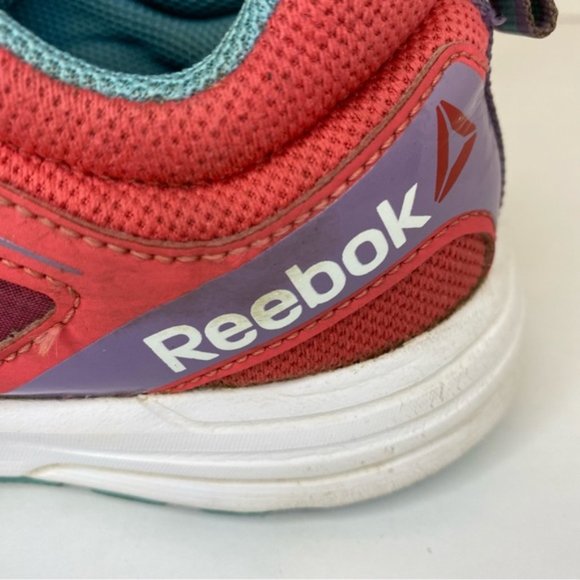 Reebok Zone Cushrun 2.0 Pink Running Shoe Sneaker Kids Youth Girl's Size 4 - Picture 2 of 11